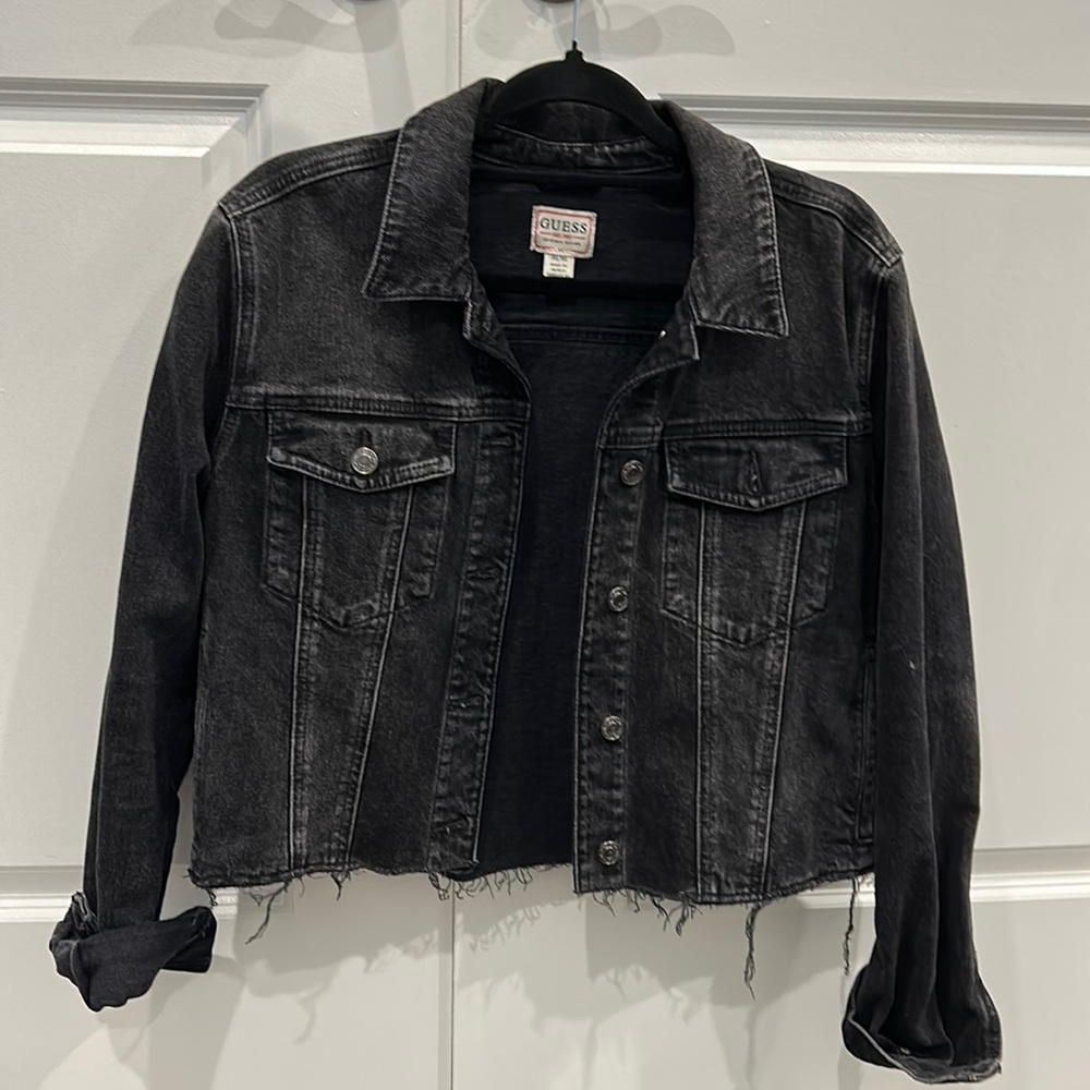 Guess cropped denim jacket